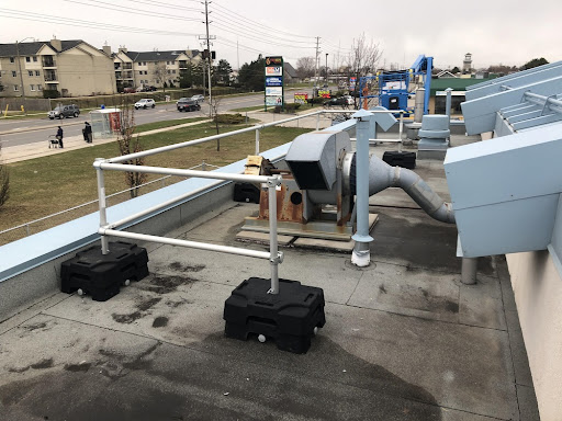 Rooftop fall protection Edmonton